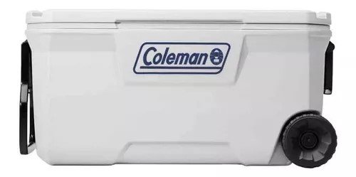 Hielera 100 qt Blanca con ruedas