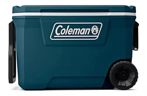Hielera 62 Qt con Ruedas Azul