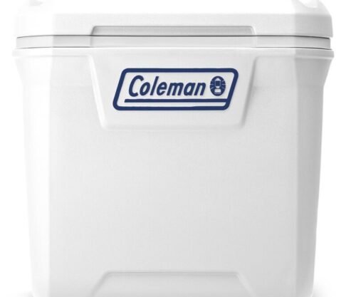 Hielera 65 qt con ruedas Blanca