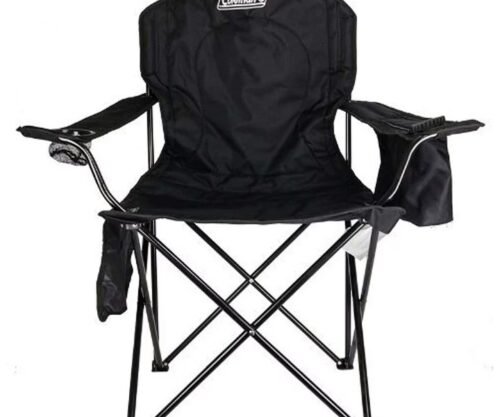 SILLA EXTRAGRANDE CON HIELERA NEGRA MODELO 2000032007