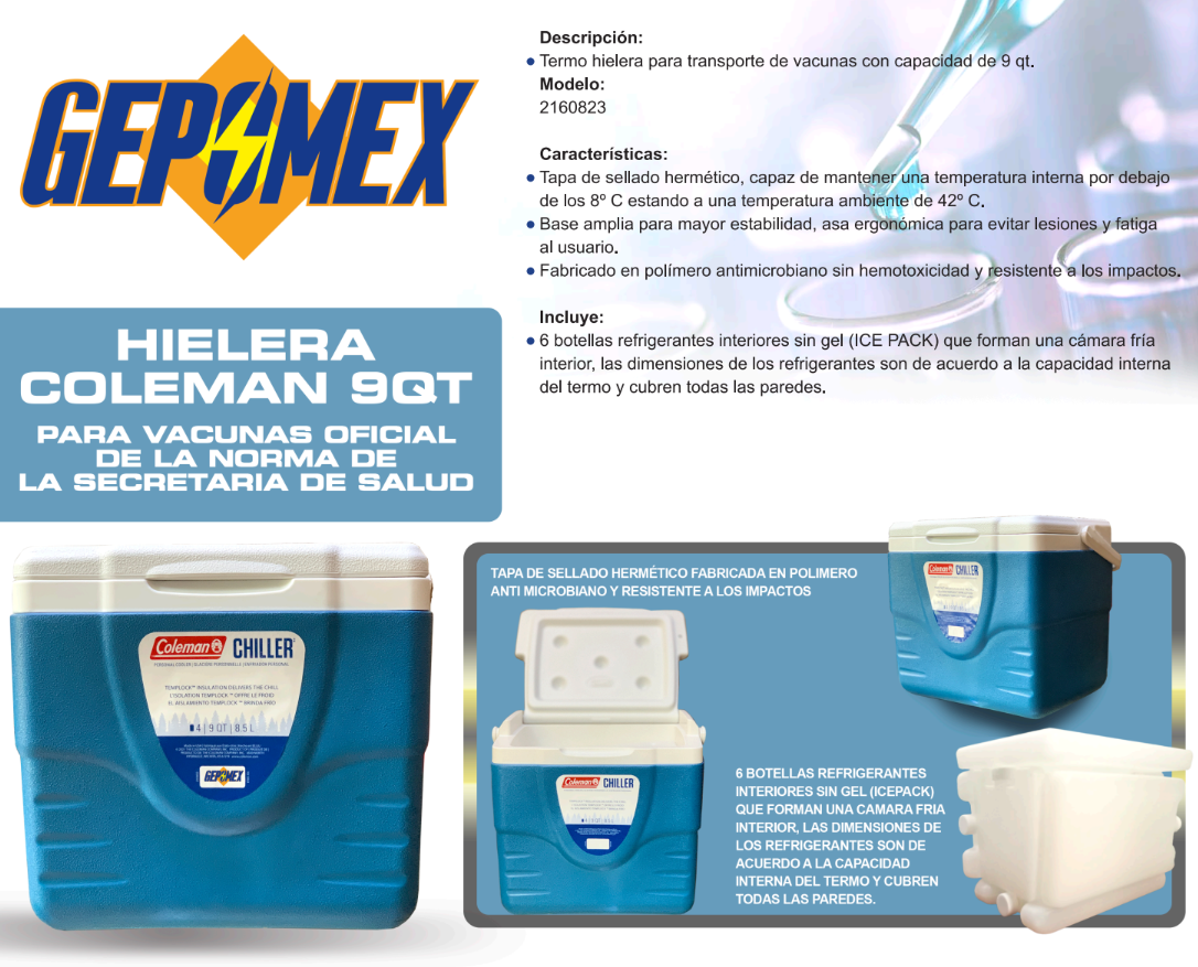 Hielera Coleman 9 qt